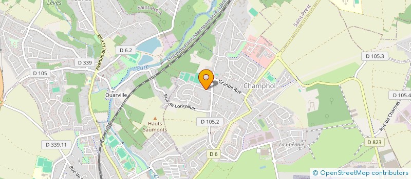 localisation de l'entreprise MONSIEUR PASCAL LEPROUST à CHAMPHOL