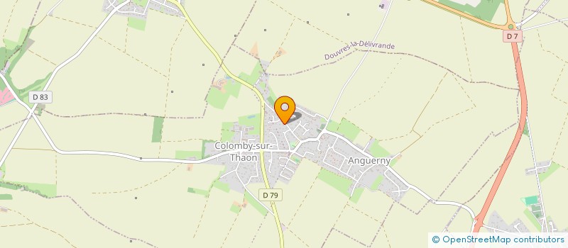 localisation de l'entreprise MONSIEUR PASCAL LEROT  COLOMBY-ANGUERNY