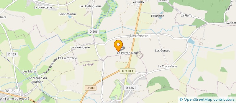 localisation de l'entreprise MONSIEUR PASCAL LEROUX à NEUFMESNIL