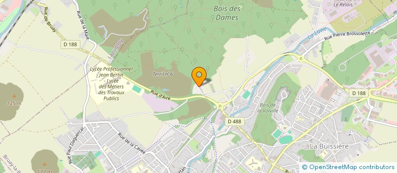 localisation de l'entreprise MONSIEUR PASCAL LEROY  BRUAY-LA-BUISSIERE