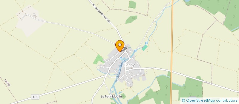 localisation de l'entreprise MONSIEUR PASCAL LEROY  LACHY