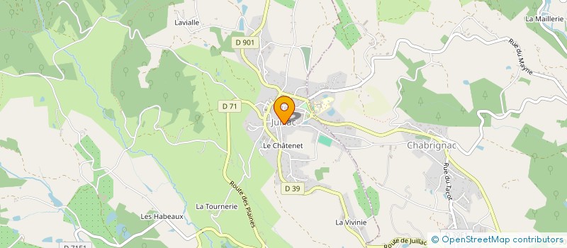 localisation de l'entreprise MONSIEUR PASCAL LESCURE  CONCEZE