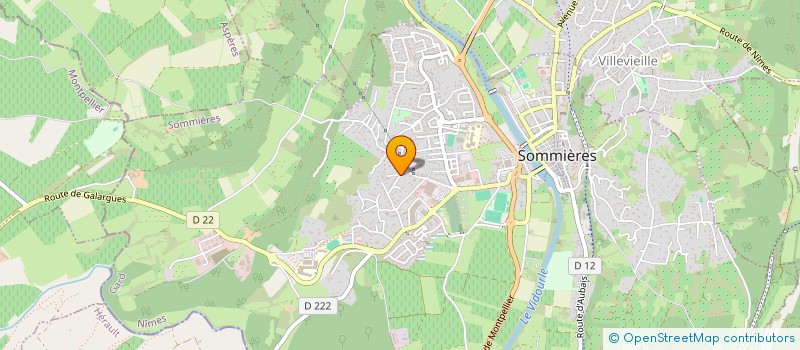 localisation de l'entreprise MONSIEUR PASCAL LESOT  SOMMIERES