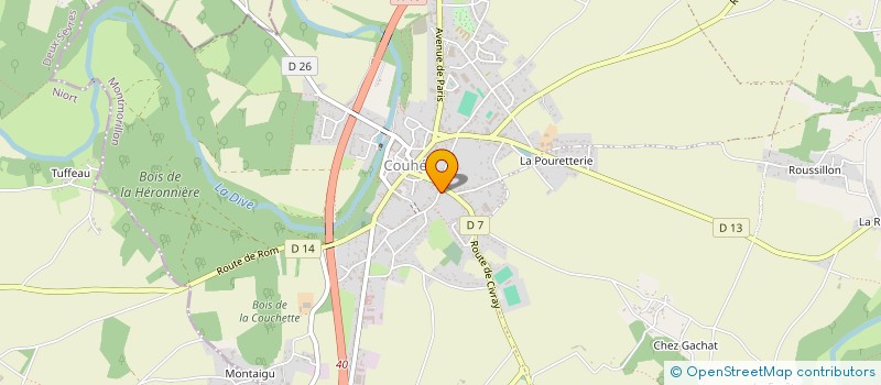 localisation de l'entreprise MONSIEUR PASCAL LESTRADE  CHATEAU-LARCHER