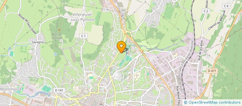localisation de l'entreprise MONSIEUR PASCAL LETONDEL à LONS-LE-SAUNIER