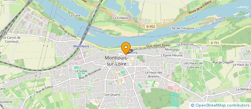 localisation de l'entreprise MONSIEUR PASCAL LEVAT à MONTLOUIS-SUR-LOIRE