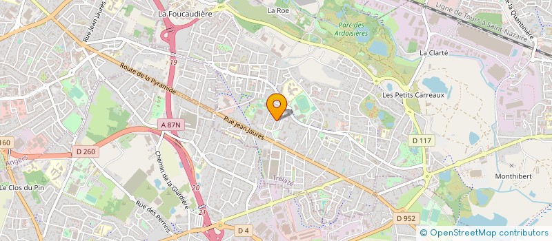 localisation de l'entreprise MONSIEUR PASCAL LEVAVASSEUR  LOIRE-AUTHION