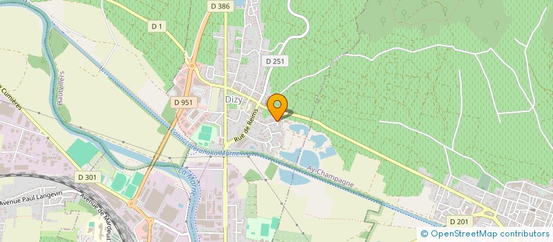 localisation de l'entreprise MONSIEUR PASCAL LEVEQUE  DIZY