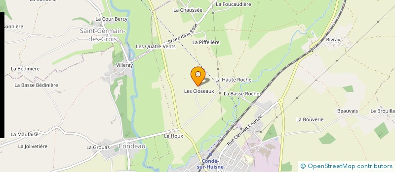 localisation de l'entreprise MONSIEUR PASCAL LHERMITE à SABLONS-SUR-HUISNE