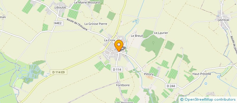 localisation de l'entreprise MONSIEUR PASCAL LIEVIN à ARCES
