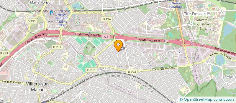 localisation de l'entreprise MONSIEUR PASCAL LIM  NANTERRE