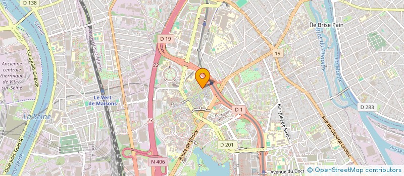 localisation de l'entreprise MONSIEUR PASCAL LIN  CRETEIL