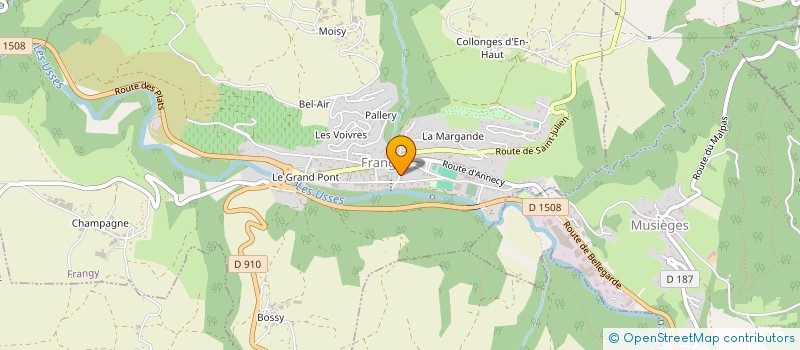 localisation de l'entreprise MONSIEUR PASCAL LINDEN  FRANGY