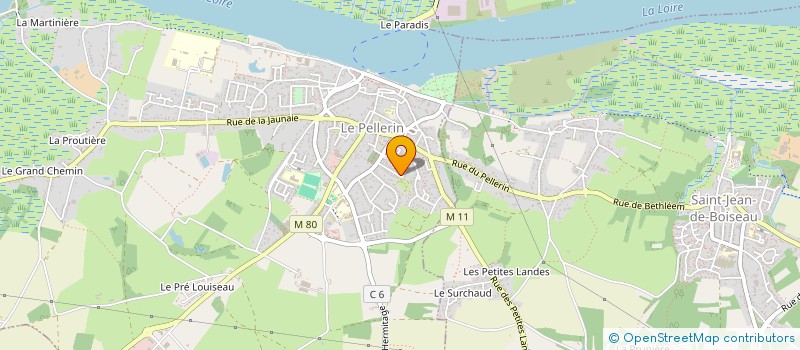 localisation de l'entreprise MONSIEUR PASCAL LISNER à LE PELLERIN