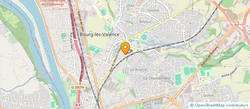 localisation de l'entreprise MONSIEUR PASCAL LOCAPUTO à BOURG-LES-VALENCE