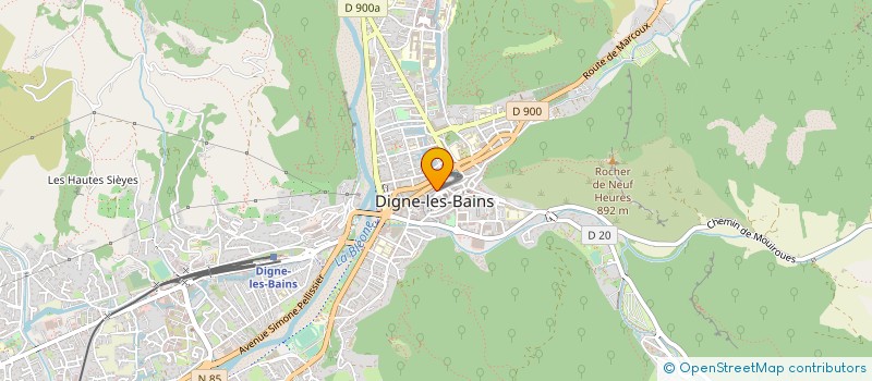 localisation de l'entreprise MONSIEUR PASCAL LOGEROT à DIGNE-LES-BAINS