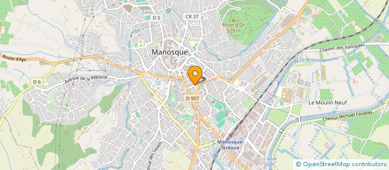 localisation de l'entreprise MONSIEUR PASCAL LOLIVRET à MANOSQUE