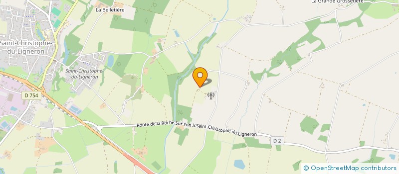 localisation de l'entreprise MONSIEUR PASCAL LONGEPEE  SAINT-CHRISTOPHE-DU-LIGNERON