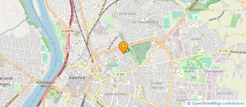 localisation de l'entreprise MONSIEUR PASCAL LOPEZ à VALENCE