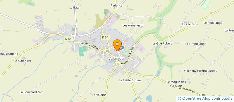 localisation de l'entreprise MONSIEUR PASCAL LORILLEUX à CHEMILLE-EN-ANJOU