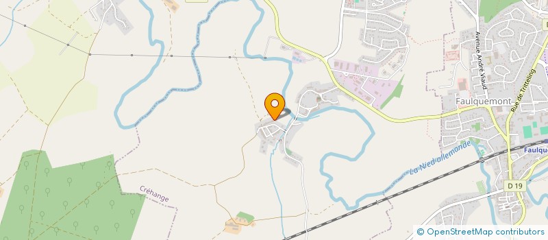 localisation de l'entreprise MONSIEUR PASCAL LOSSON  CREHANGE