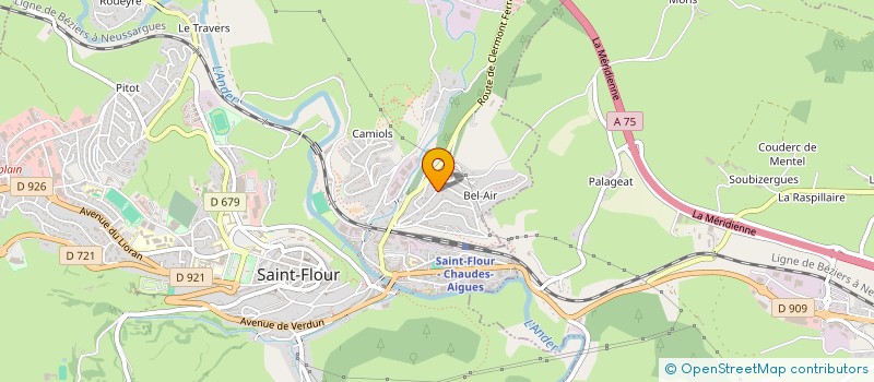 localisation de l'entreprise MONSIEUR PASCAL LOUIS à SAINT-FLOUR