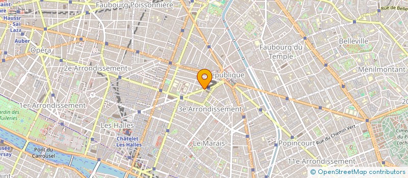 localisation de l'entreprise MONSIEUR PASCAL LOURDEL  PARIS