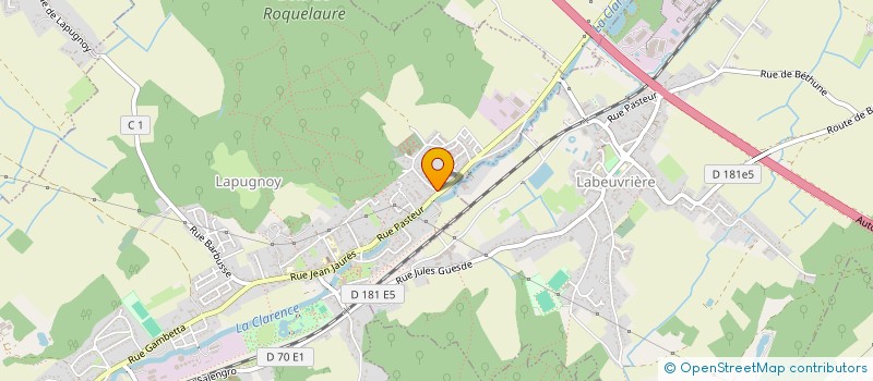 localisation de l'entreprise MONSIEUR PASCAL LOYER  LAPUGNOY