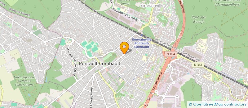 localisation de l'entreprise MONSIEUR PASCAL LOZZA à PONTAULT-COMBAULT
