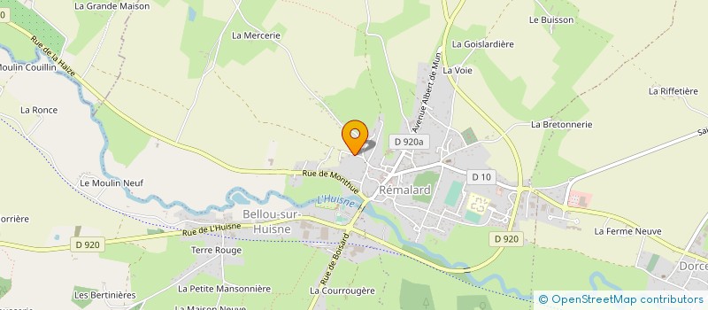 localisation de l'entreprise MONSIEUR PASCAL LUBIN à REMALARD-EN-PERCHE