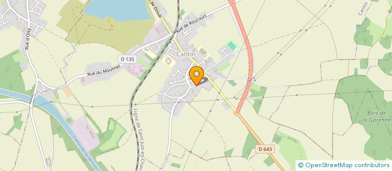 localisation de l'entreprise MONSIEUR PASCAL LUCAS  CANTIN