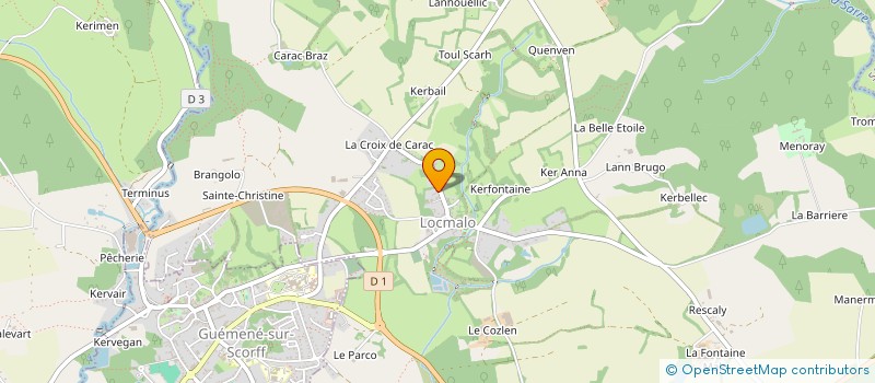 localisation de l'entreprise MONSIEUR PASCAL LUCIEN ALBERT LEROY  LOCMALO