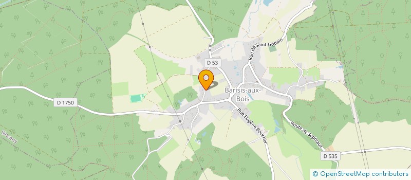 localisation de l'entreprise MONSIEUR PASCAL LUTON à BARISIS-AUX-BOIS
