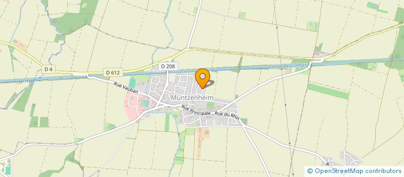 localisation de l'entreprise MONSIEUR PASCAL LUTTRINGER  MUNTZENHEIM