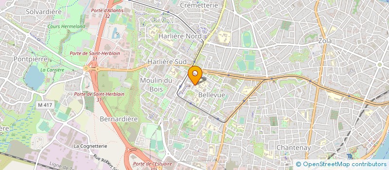 localisation de l'entreprise MONSIEUR PASCAL MACE  NANTES