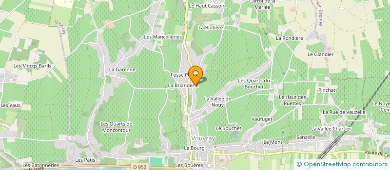 localisation de l'entreprise MONSIEUR PASCAL MAESTRI à VOUVRAY