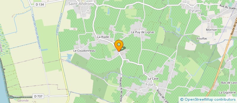 localisation de l'entreprise MONSIEUR PASCAL MAGNAN  SAINT-ANDRONY