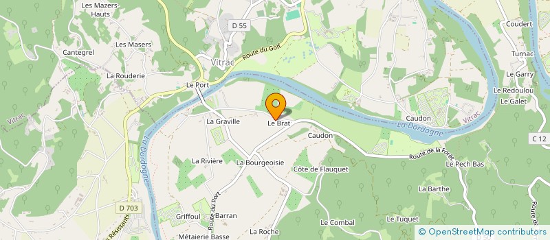 localisation de l'entreprise MONSIEUR PASCAL MAGNANOU à DOMME