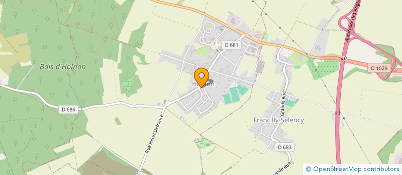 localisation de l'entreprise MONSIEUR PASCAL MAGNIER  HOLNON