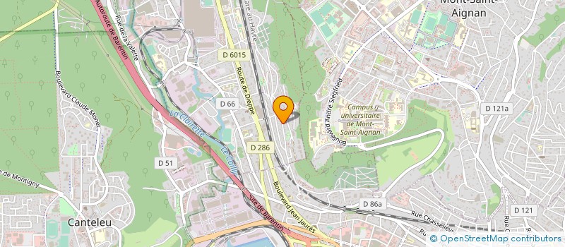 localisation de l'entreprise MONSIEUR PASCAL MAGOT  DEVILLE-LES-ROUEN