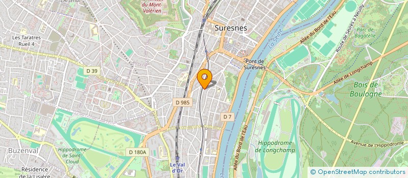 localisation de l'entreprise MONSIEUR PASCAL MAILLEFAUD à SURESNES