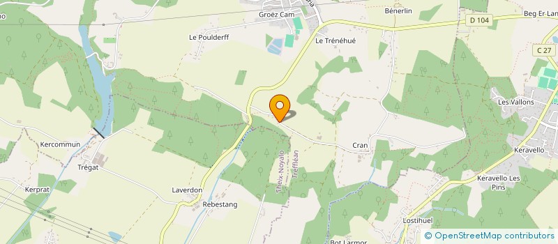 localisation de l'entreprise MONSIEUR PASCAL MAISONNEUVE  TREFFLEAN