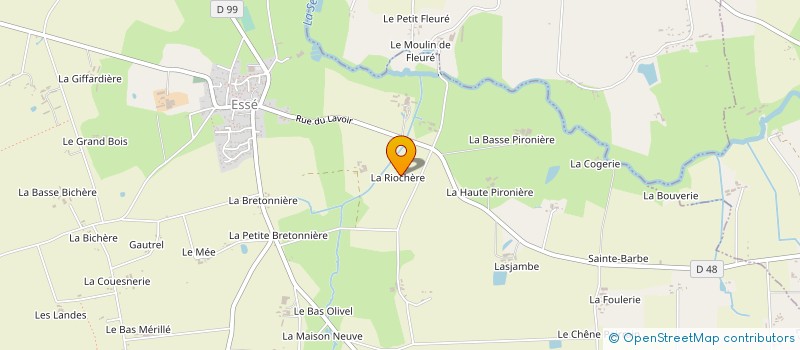 localisation de l'entreprise MONSIEUR PASCAL MALBAUX  PIRE-CHANCE