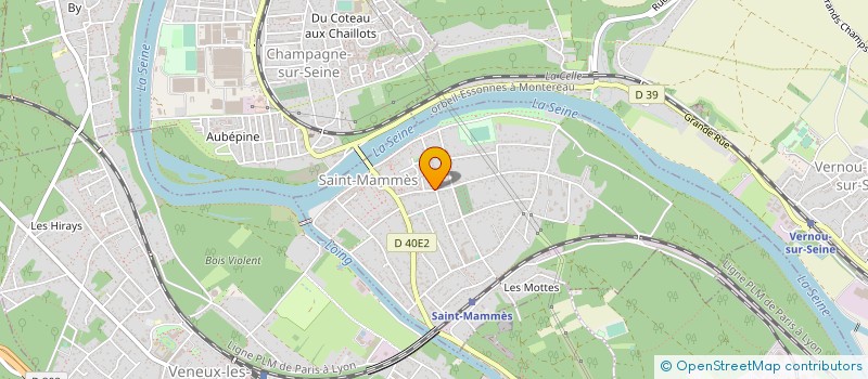 localisation de l'entreprise MONSIEUR PASCAL MALBRUNOT à SAINT-MAMMES