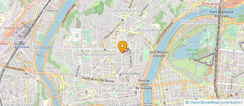 localisation de l'entreprise MONSIEUR PASCAL MALLET à LYON