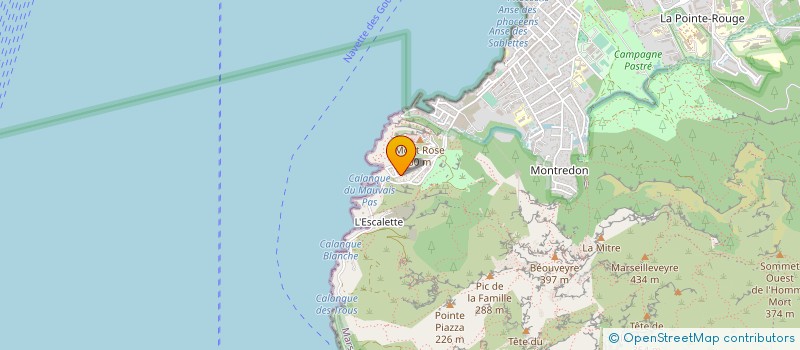 localisation de l'entreprise MONSIEUR PASCAL MALNOU  MARSEILLE