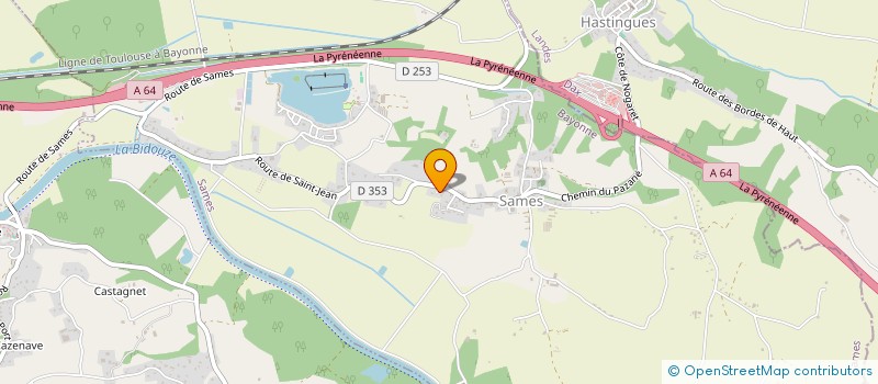 localisation de l'entreprise MONSIEUR PASCAL MALOU  SAMES