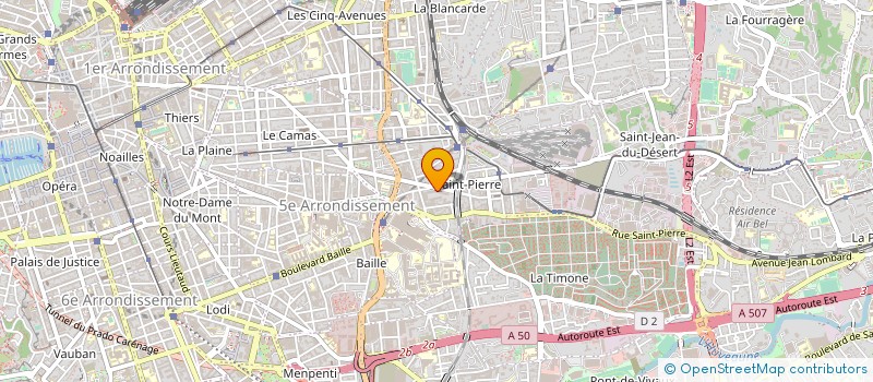 localisation de l'entreprise MONSIEUR PASCAL MANSO à MARSEILLE