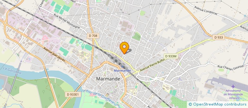 localisation de l'entreprise MONSIEUR PASCAL MANUEL  MARMANDE