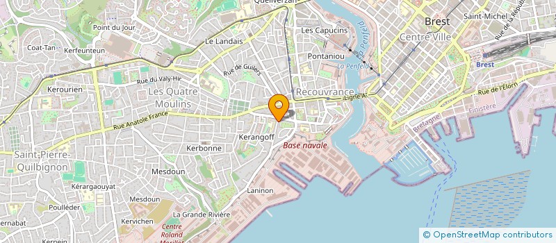 localisation de l'entreprise MONSIEUR PASCAL MARATRAY à BREST